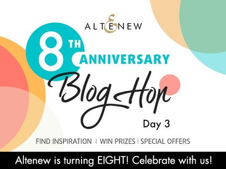Altenew 8th Anniversary Blog Hop Day 3 + Giveaway (over $2,000 in Total Prizes)