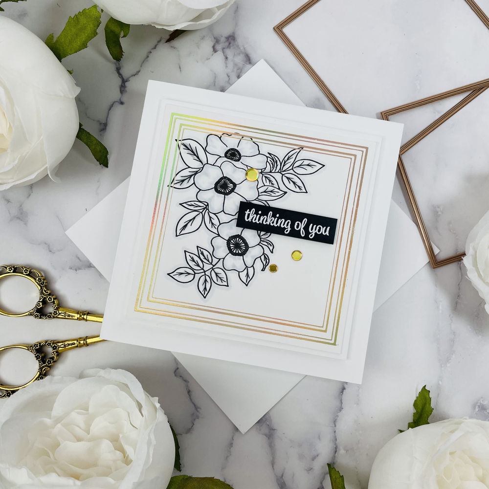 SpellbindersMaking a Simple Glimmer Hot Foil Card