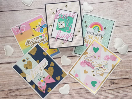 Spellbinders| Card Kit of the Month for January..Lucky Love