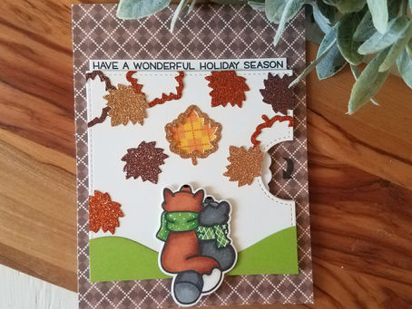 Reveal Wheel "Changing Leaves" card
