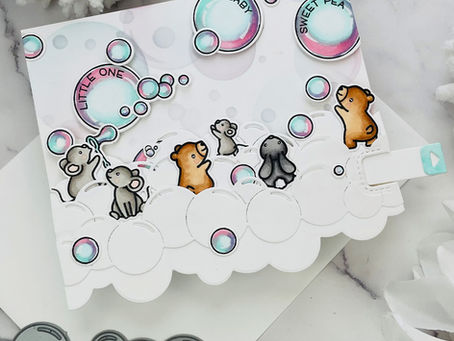 Lawn Fawn|Interactive Baby Card