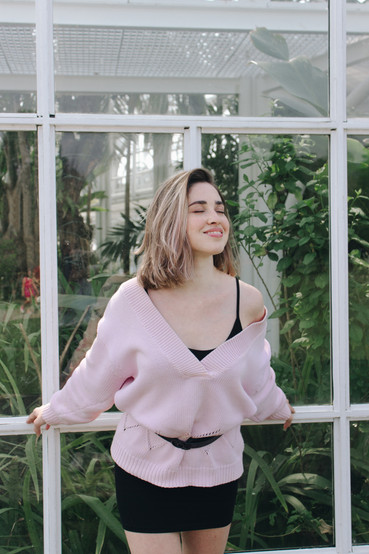 Ensaio fotográfico feminino realizado em Curitiba no Jardim Botânico