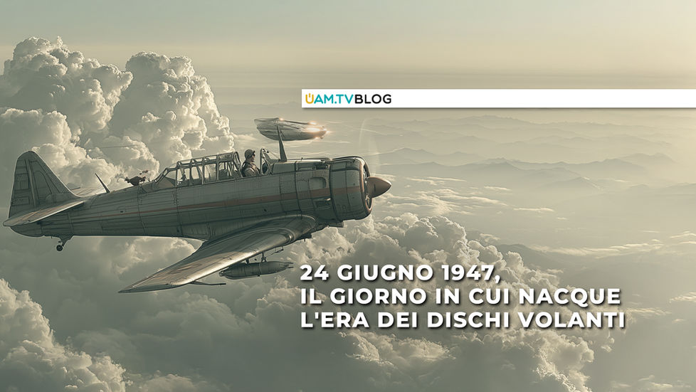 24 giugno 1947, il giorno in cui nacque l'era dei dischi volanti