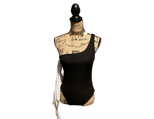 Black one piece swimsuit | Pink Cashmere 74