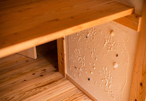 家族の思い出の壁