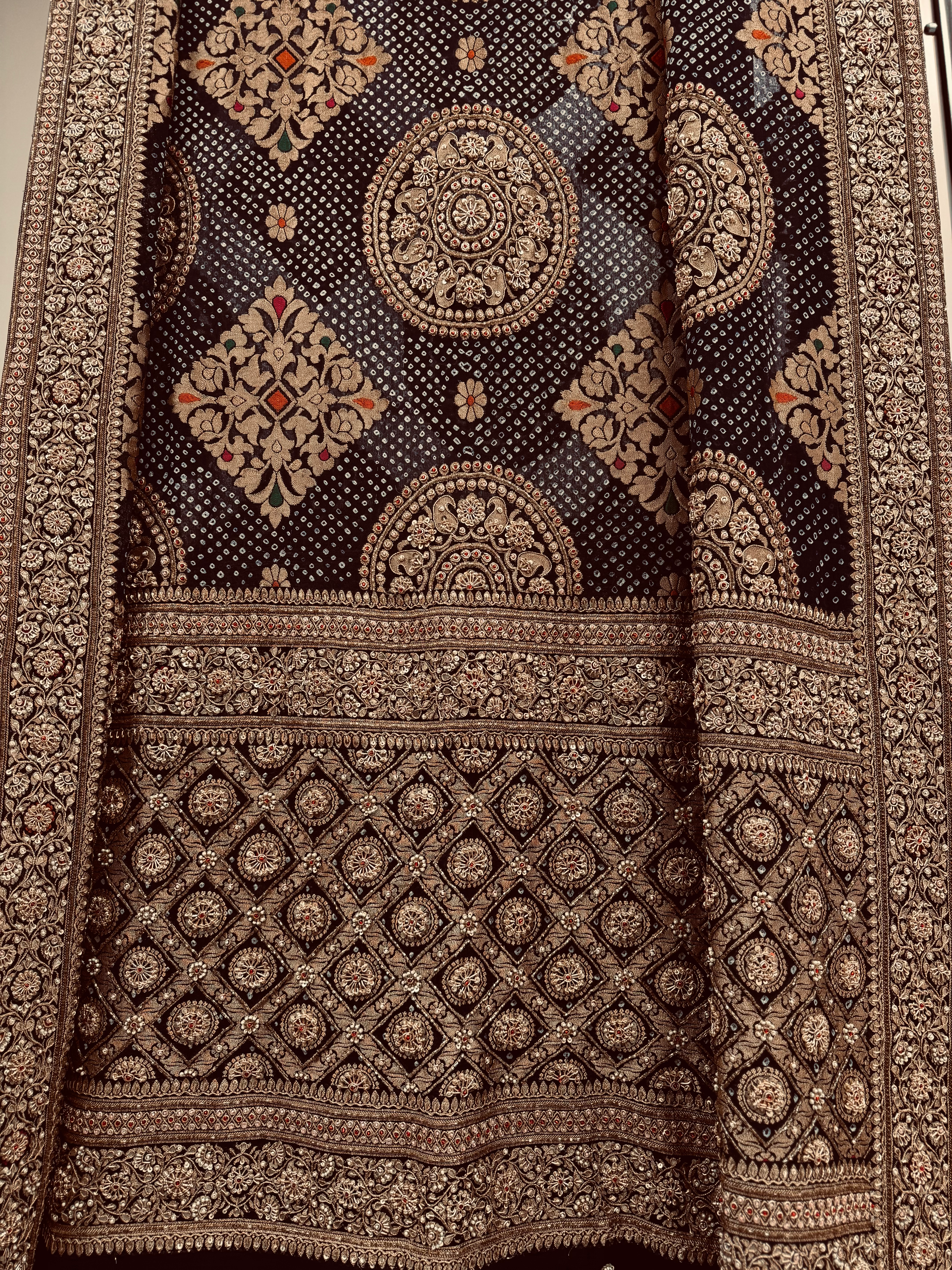 Meenakaari benarasi dupatta