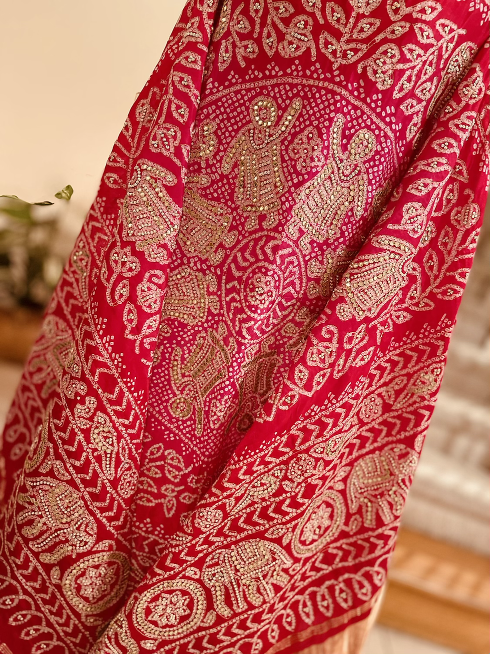 Thumbnail: The Raas Gotapatti dupatta