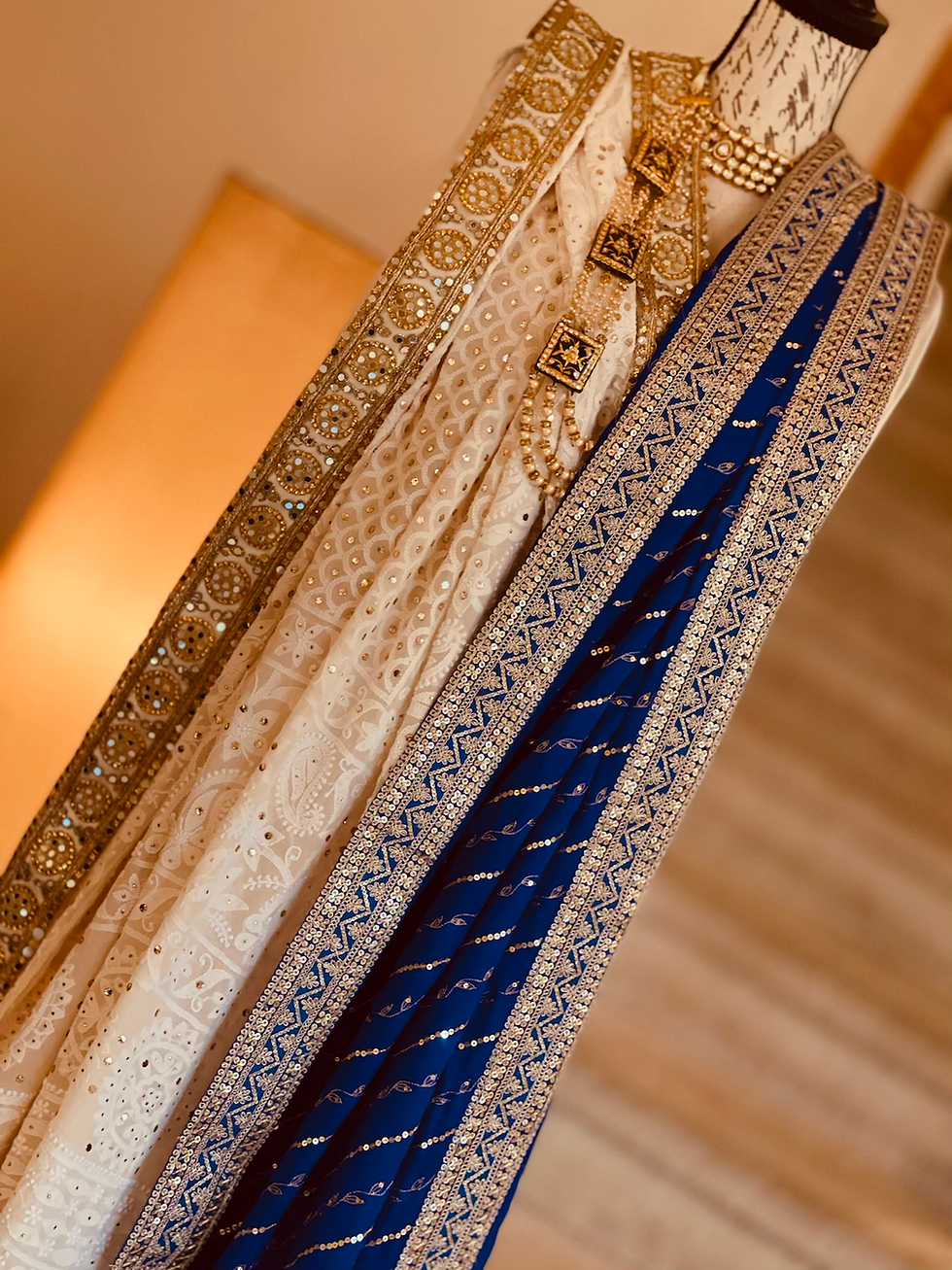 Thumbnail: Lehenga with 2 dupattas 