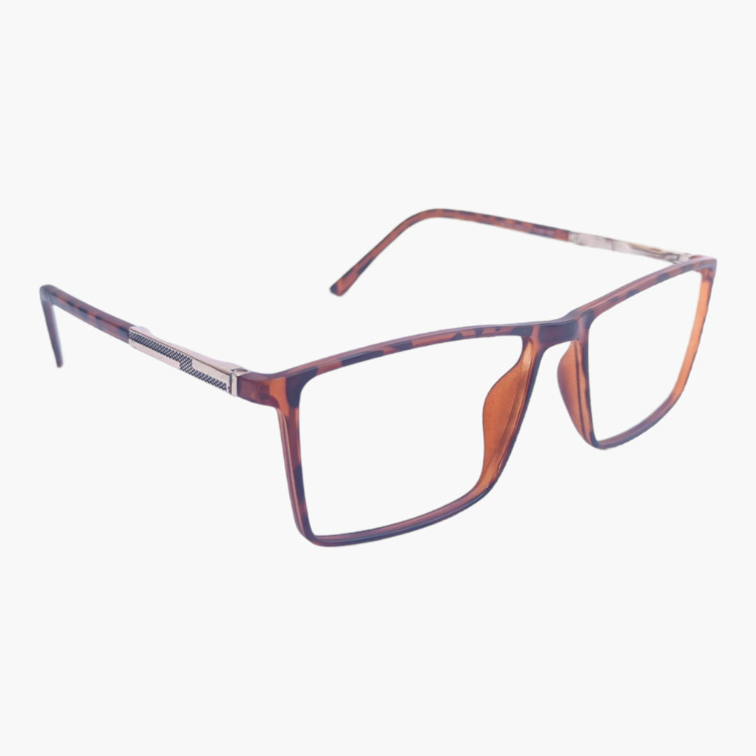 Leopard Design Rectangle Frame With Spring Sides 