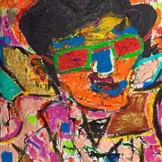 Bermano Elvis 60 x 48 Inches Acrylic on canvas
