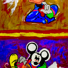 Bermano Rothko Schmothko 7 x 5 Feet Acrylic on canvas