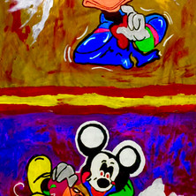 Bermano Rothko Schmothko 7 x 5 Feet Acrylic on canvas