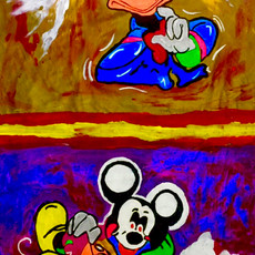 Bermano Rothko Schmothko 7 x 5 Feet Acrylic on canvas