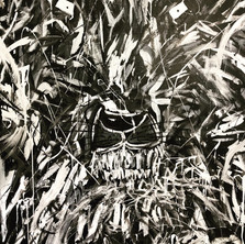 Bermano The King 48 x 60 inches Acrylic on canvas