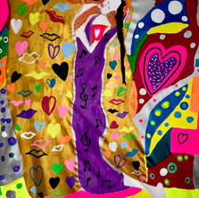 Bermano Amore 7 x 5 Feet Acrylic on canvas