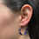 Miniature : Créoles Maxi Shanti Lapis Lazuli