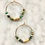 Miniature : Créoles Shanti Turquoise Africaine