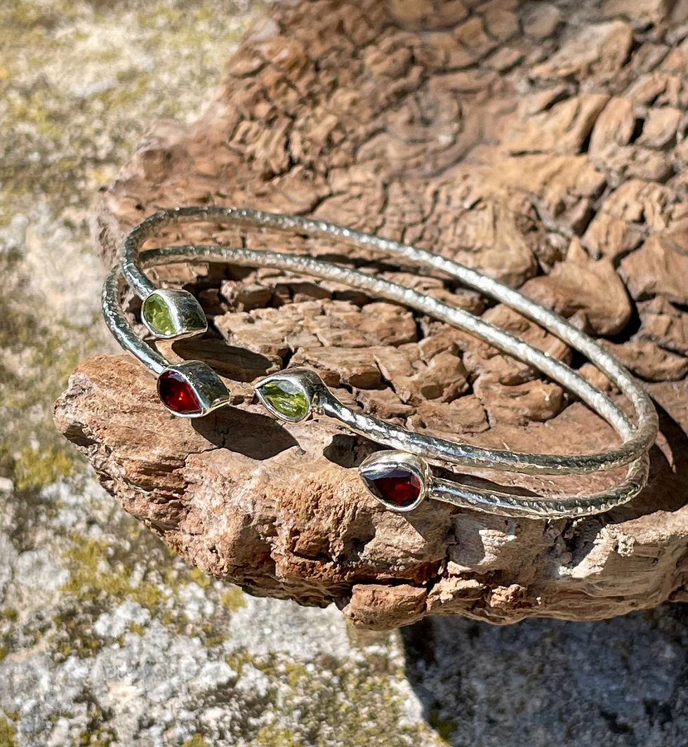 Miniature : Bangle Bindi Péridot 