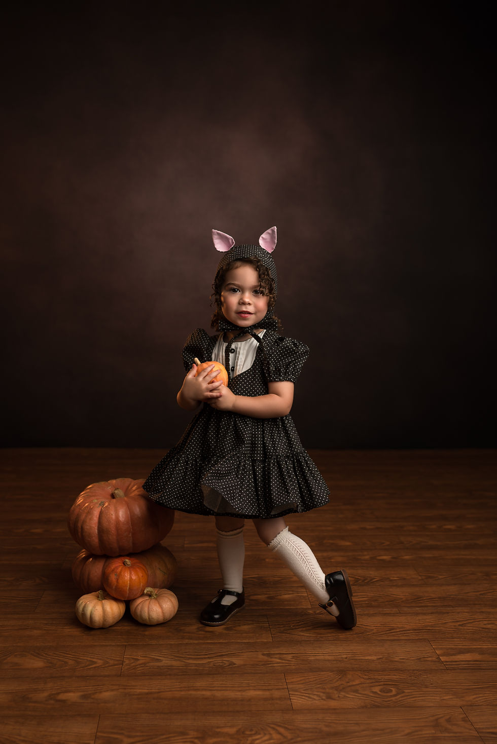 Miniatura: Vestido Olivia Gatinha Preta