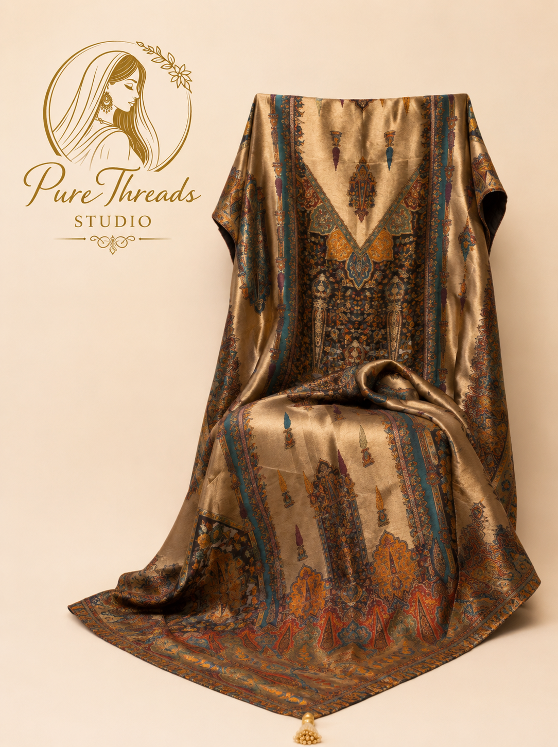 Zeenat-e-Noor Moonlight Kani Shawl