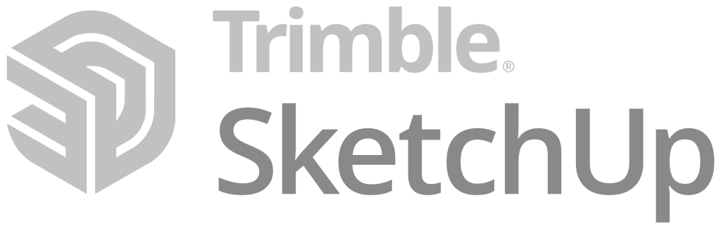 Logotipo del software de modelado 3D Trimble SketchUp