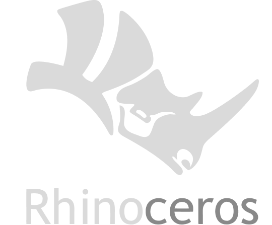 Logotipo del software de modelado 3D Rhinoceros