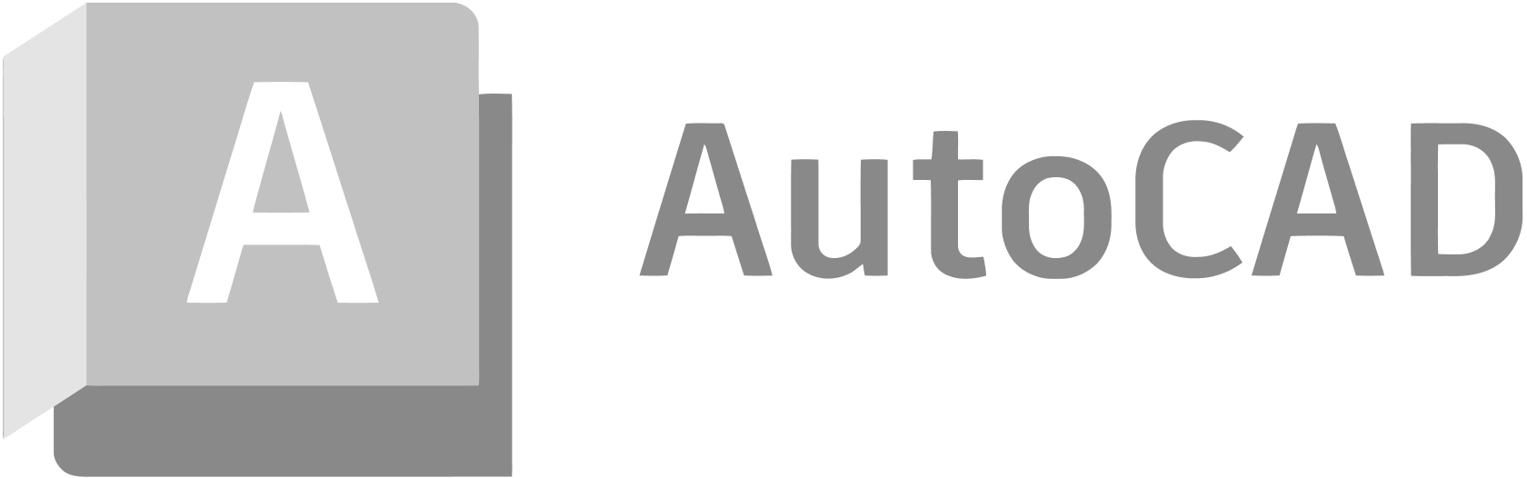 Logotipo del software de dibujo CAD AutoCAD