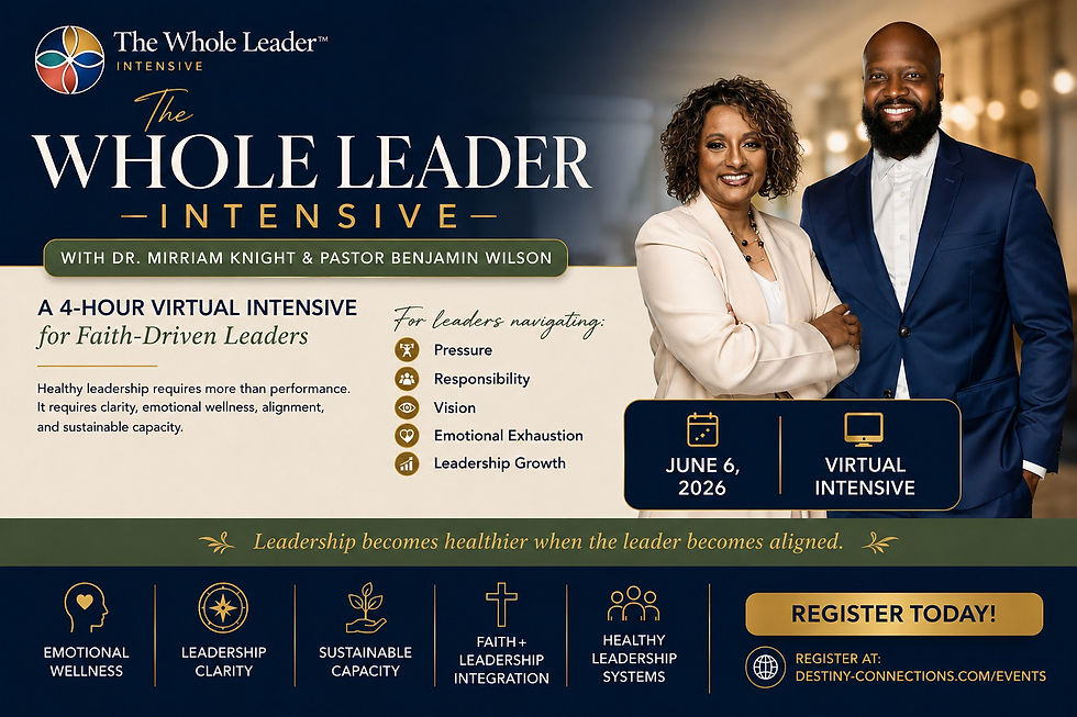 The Whole Leader Intensive