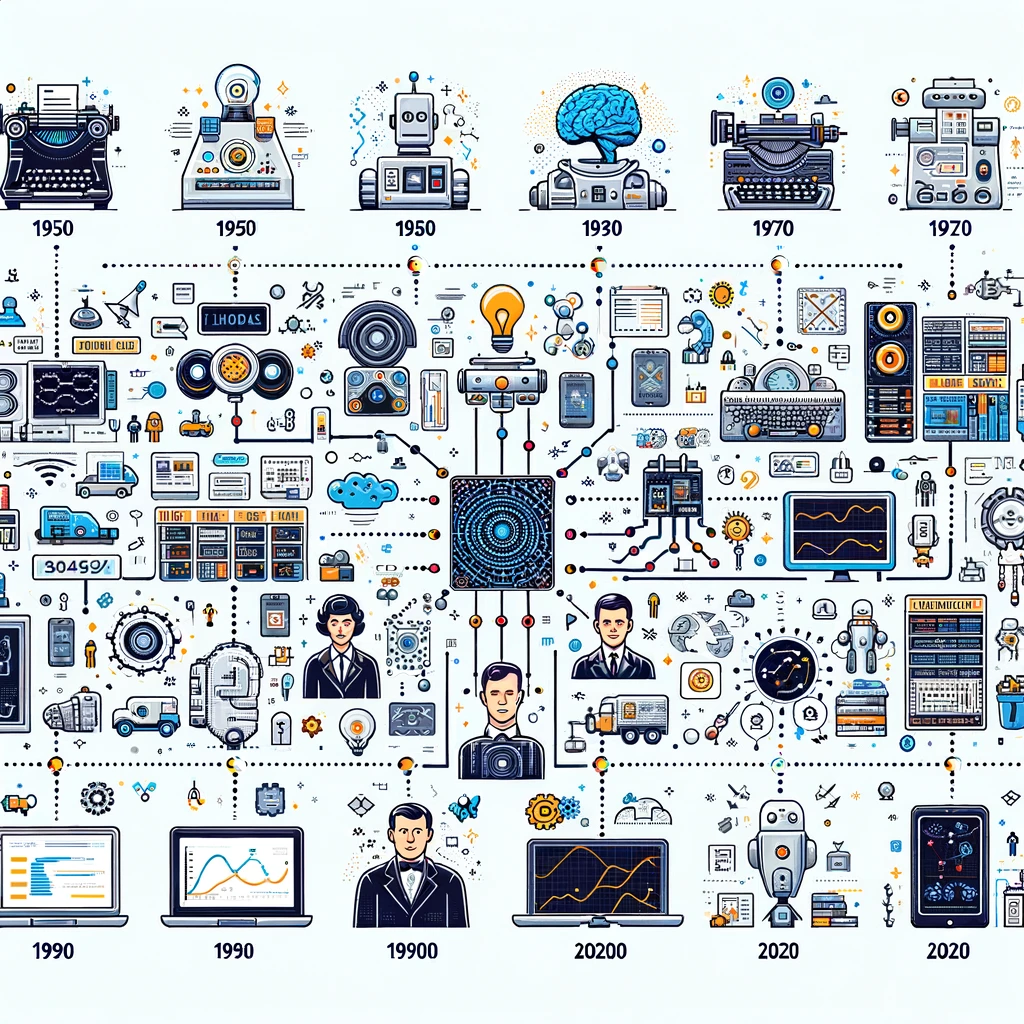 วิวัฒนาการ AI: จากจุดกำเนิดสู่ยุคเฟื่องฟู | ประวัติศาสตร์ AI และ Data Science ที่น่าทึ่ง