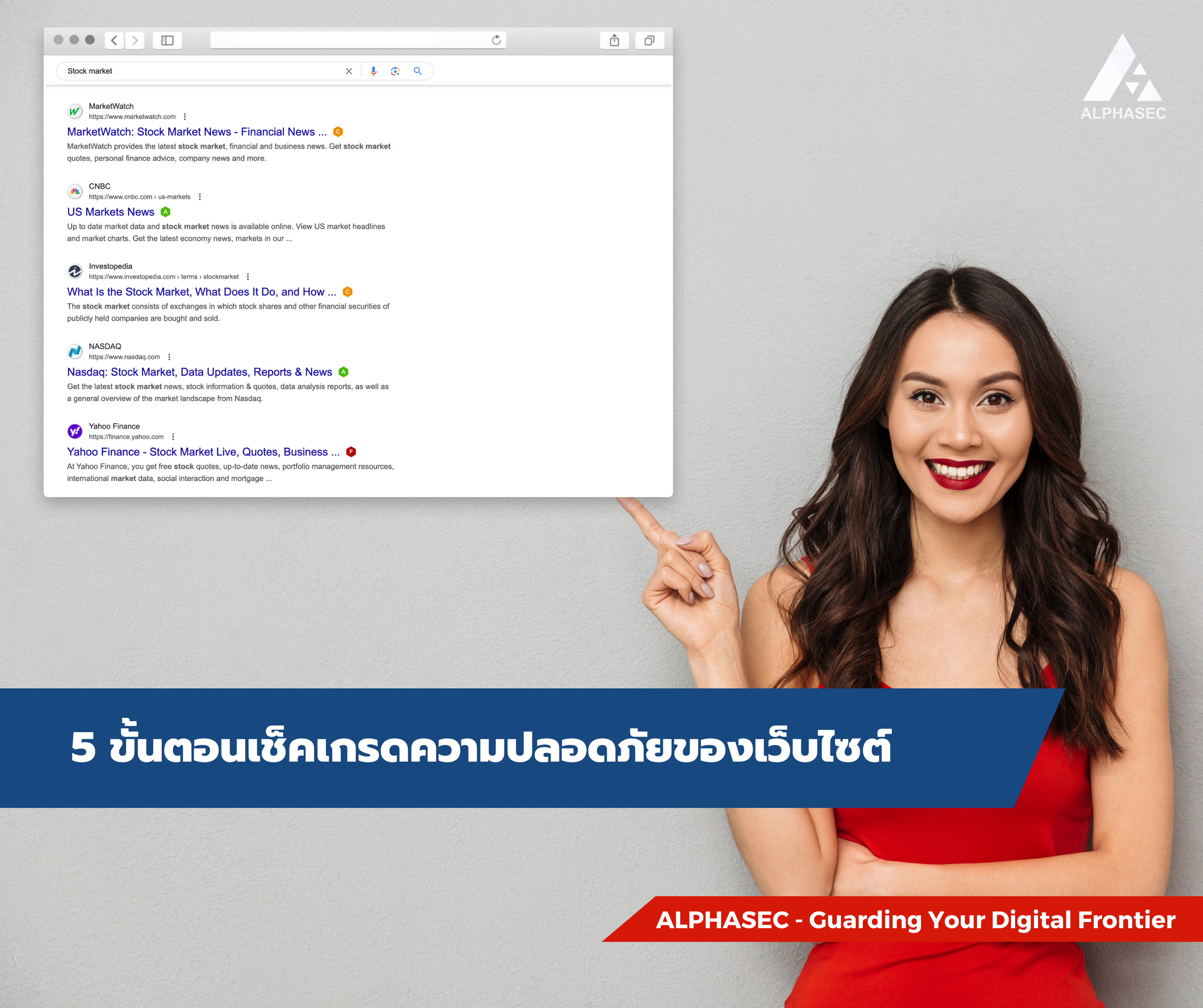 5 ขั้นตอนเช็คเกรดความปลอดภัยของเว็บไซต์