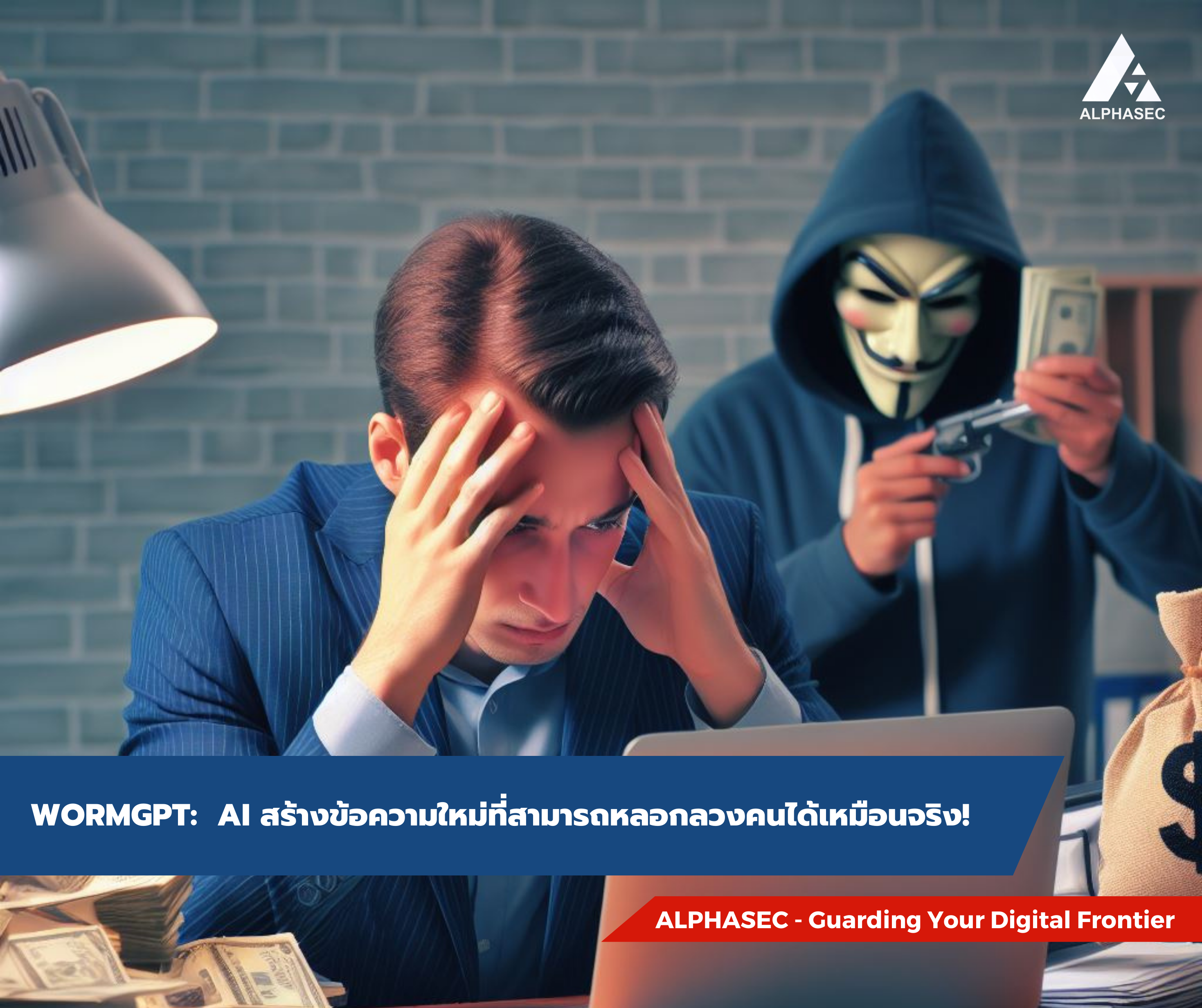 WORMGPT: AI สร้างข้อความใหม่ที่สามารถหลอกลวงคนได้เหมือนจริง!