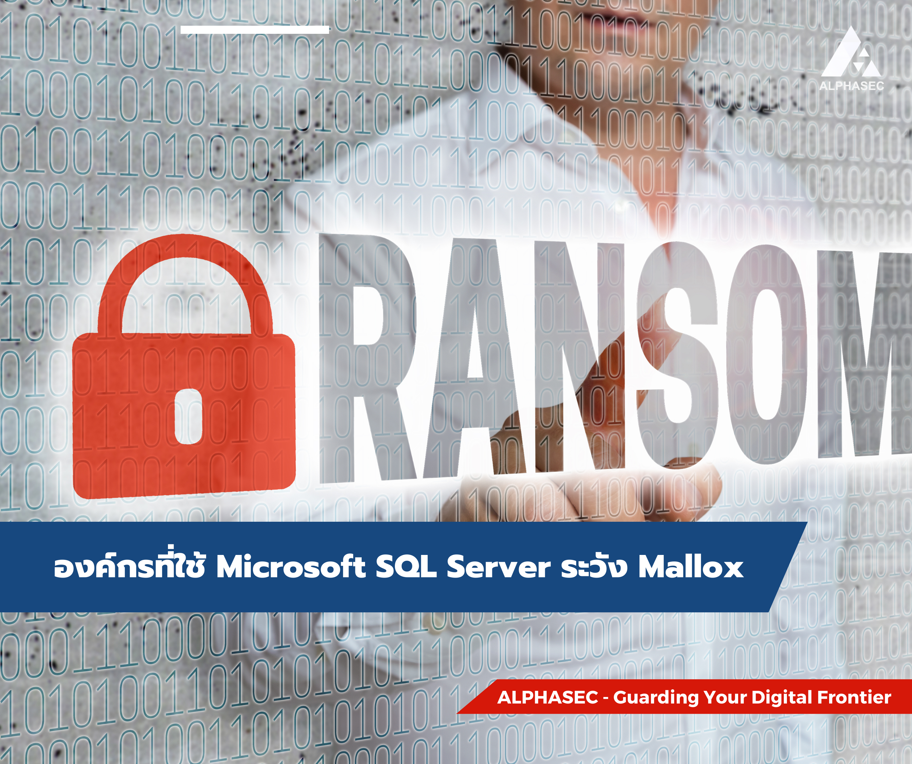 Mallox Ransomware ที่โฟกัสไปที่ MSSQL