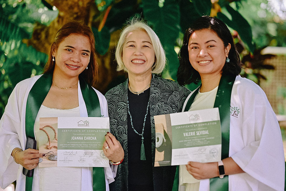 And Teacher Jinky, with her "let me surprise you" mentees Teachers Hannah and Val.