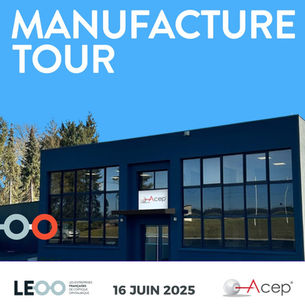 Professionnels de l’optique : visitez l’usine ACEP lors du Manufacture Tour 2025