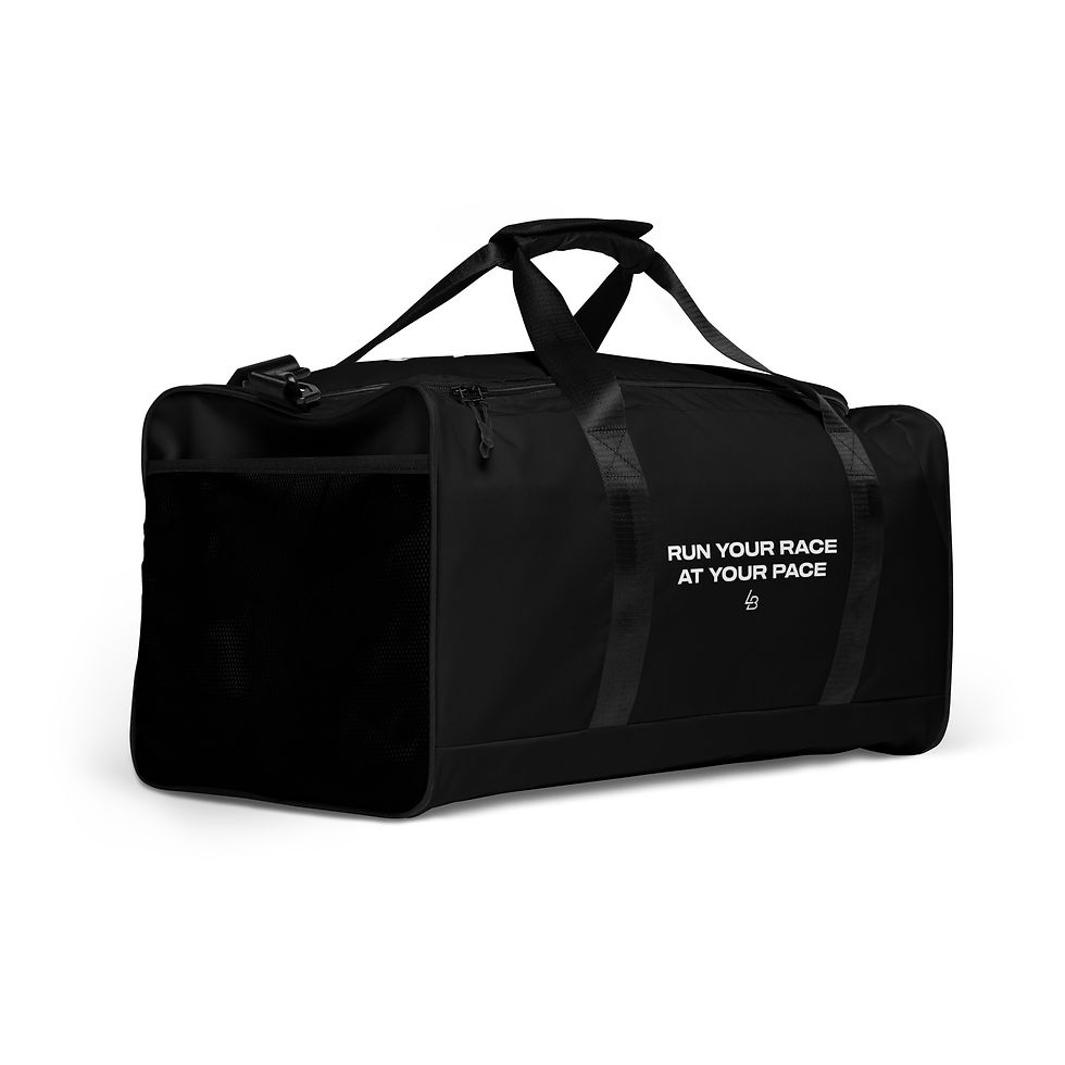 Thumbnail: Duffle Bag (Run Your Race Text-Only)