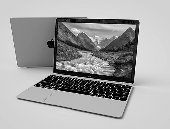 Realistic Apple Macbook Mockup - Anthony Boyd.webp