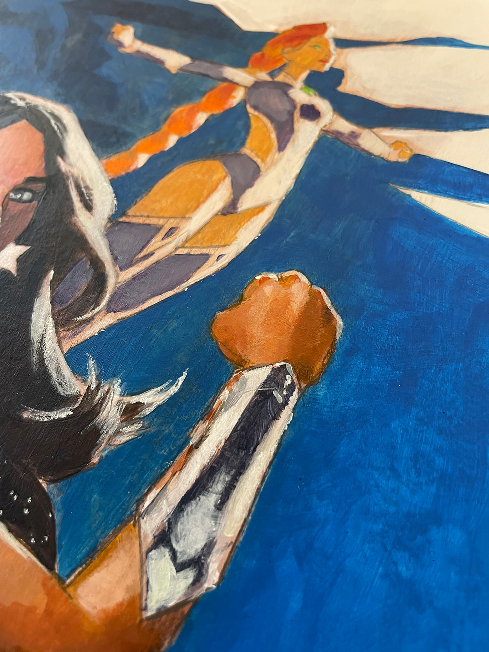 Thumbnail: DC TITANS #5 - Cover Original Art - Gerald Parel