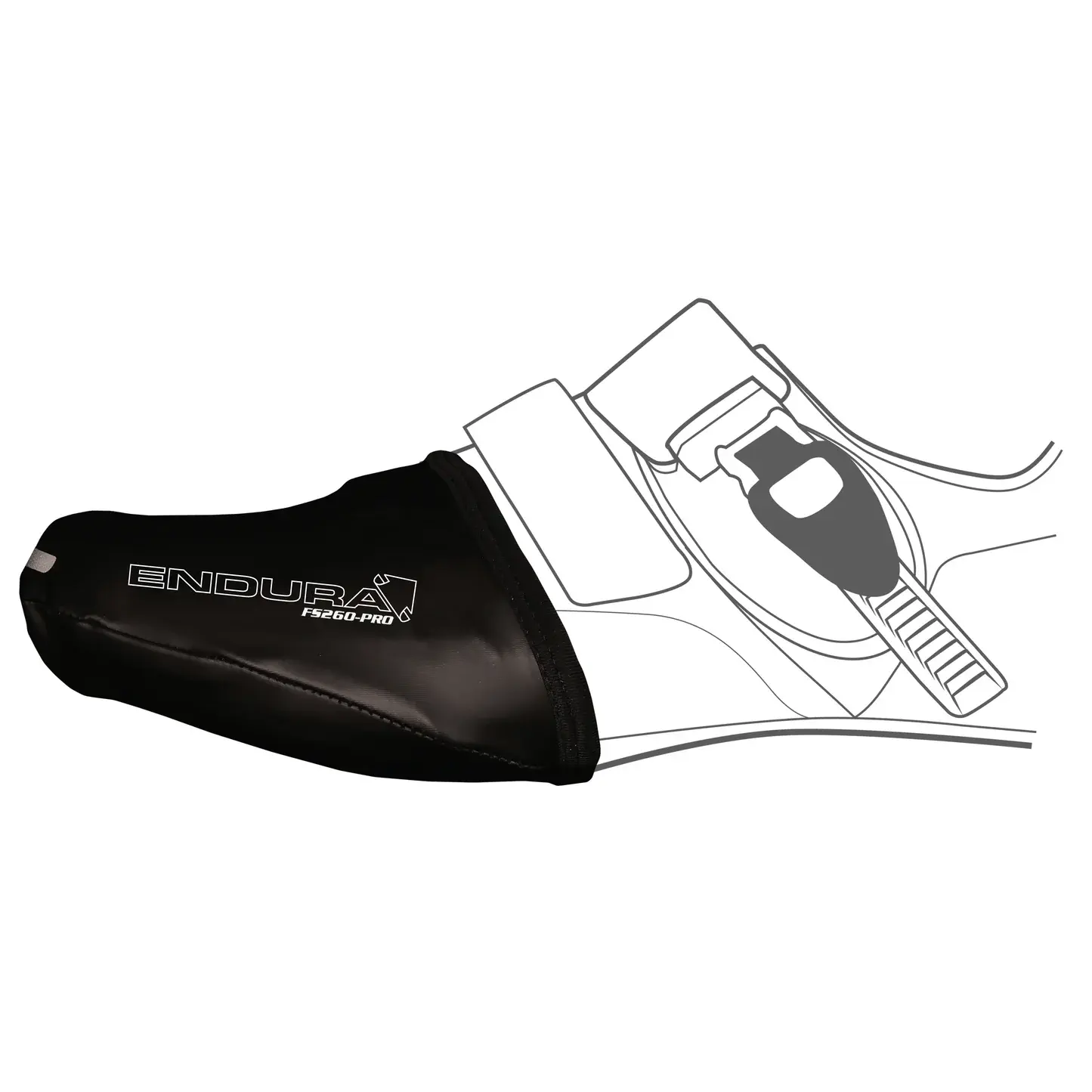 FS260 Slick Toe Covers - Black