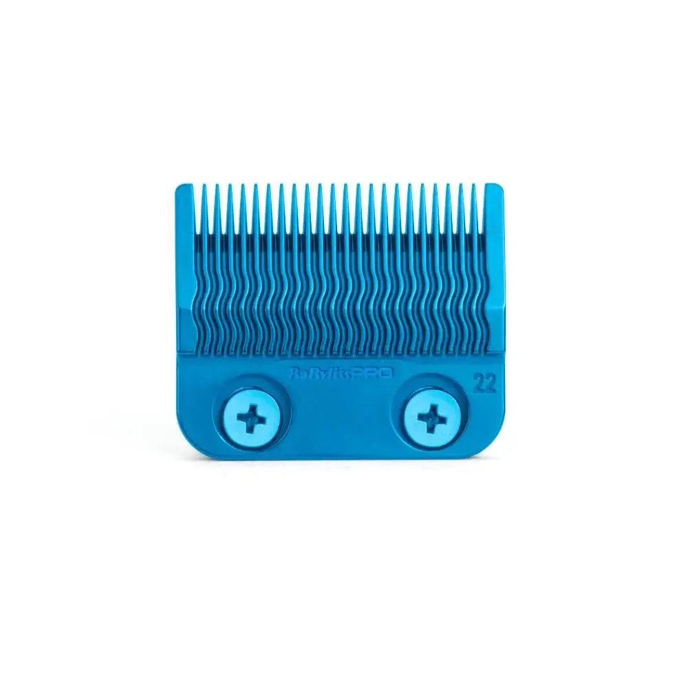 BaByliss Pro Blue Titanium Metal Injection Molded Fade Blade for FXONE Clipper