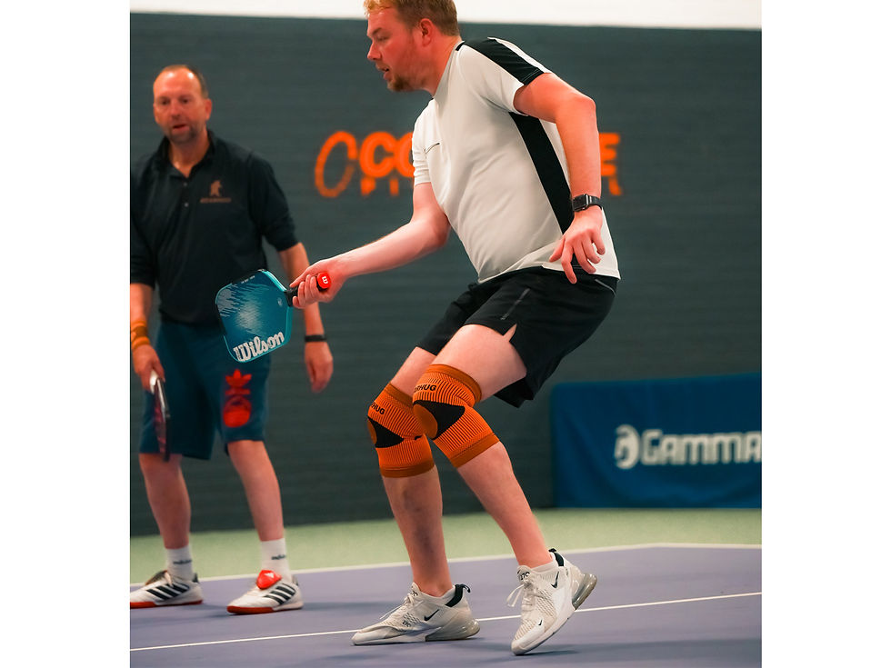 Thumbnail: Bearhug Bamboo Compression Knee Support
