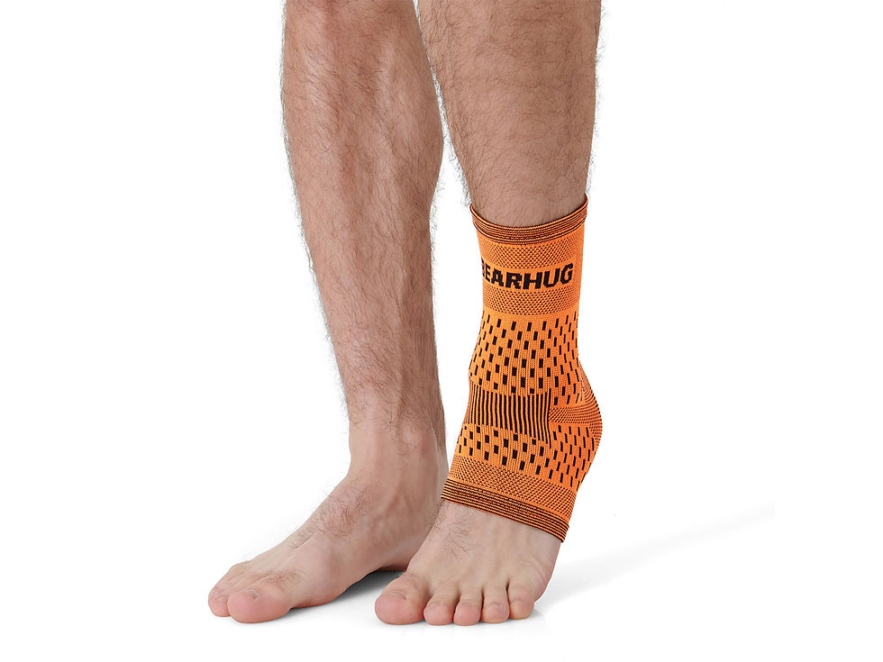 Thumbnail: Bearhug Bamboo Compression Ankle Support