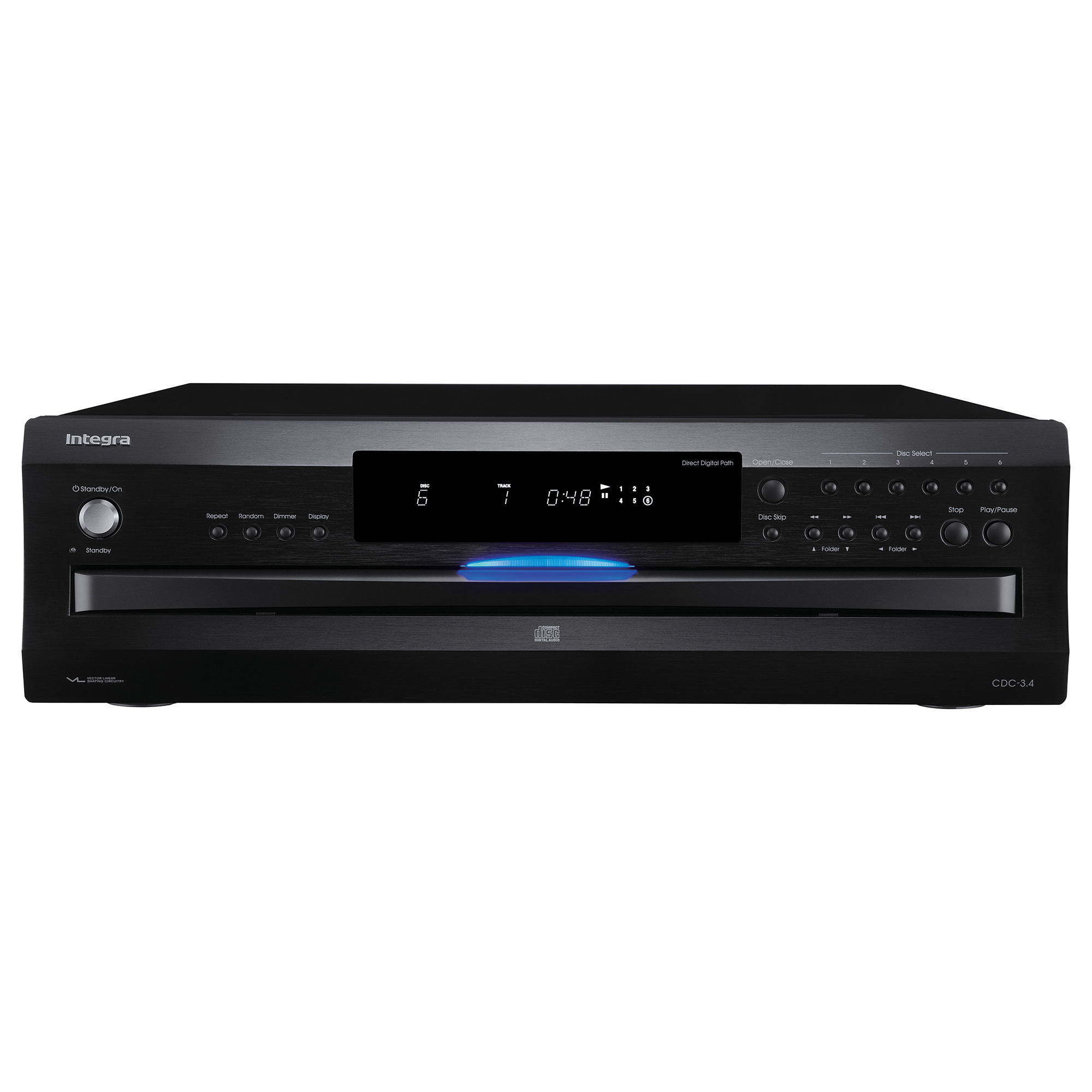 Integra CDC-3.4 6-Disc CD Changer