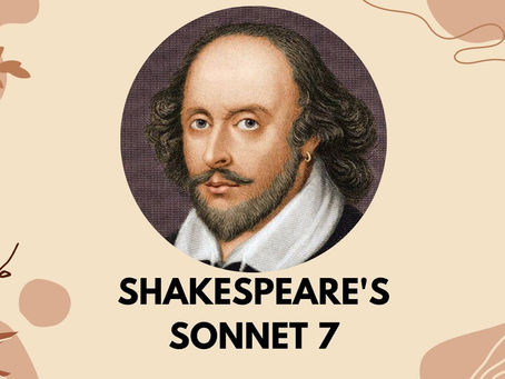 Shakespeare Sonnet 7
