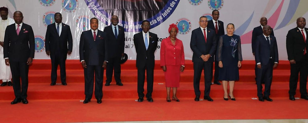 Rodrigue Nguesso officiel. Les chefs États membres de la Communauté économique des États de l’Afrique centrale (CEEAC) ont jugé nécessaire d'engager des réformes pour renforcer l'architecture régionale de prévention, de gestion et de réponse aux urgences humanitaires. La résolution a été prise à l’issue du sommet extraordinaire de cette communauté qui s’est tenu, le 7 février à Malabo en Guinée Équatoriale. Rodrigue Nguesso officiel