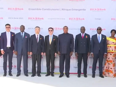 Rodrigue Nguesso officiel. Le siège flambant neuf de la Banque sino-congolaise pour l’Afrique (BSCA bank) de la ville d’Oyo, dans le département de la Cuvette, a été officiellement inauguré le 12 mai par le chef de l’État congolais, Denis Sassou N’Guesso, en présence de nombreuses autorités. Rodrigue Nguesso officiel