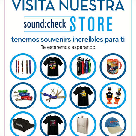 sound:check STORE ¡Llévanos contigo!