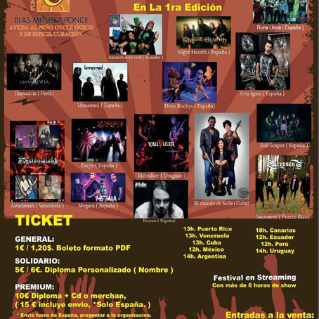 Rock y Metal Solidario Contra el Cáncer