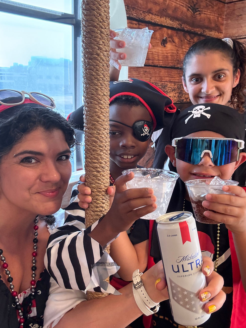 A toast to the Pirate's Life!