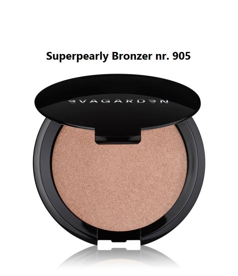 Evagarden Superpearly Bronzer/Highlighter Powder - flere nuancer