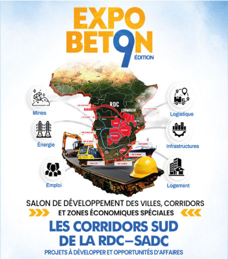 Affiche officielle de la 9e Edition d'Expo Béton